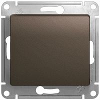 Выключатель кнопочный без рамки Systeme Electric Glossa 1-кл. шоколад фото Выключатель кнопочный без рамки Systeme Electric Glossa 1-кл. шоколад картинка